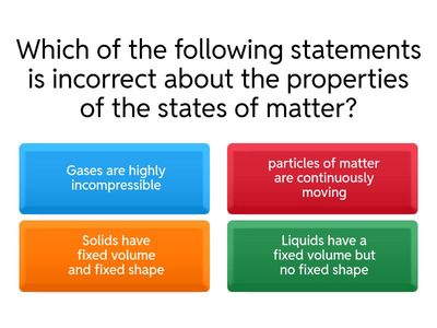 Based on "Matter in our surroundings"