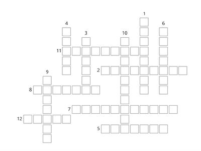 Crime Crossword