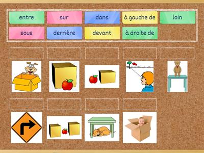 Les prépositions de lieu 