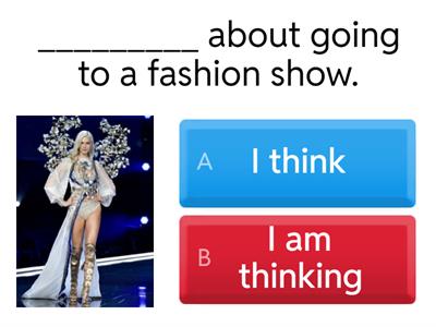 Dynamic and state verbs 