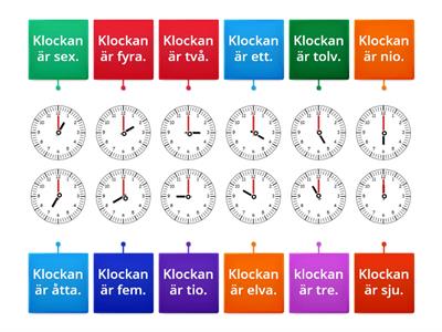 Hur mycket är klockan? - heltimmar