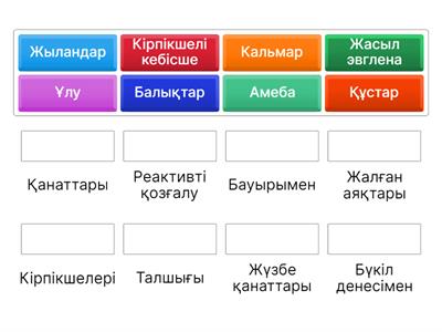 Жануарлардың қозғалу мүшелері