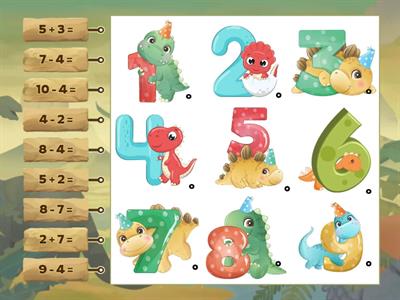 Сложение и вычитание до 10