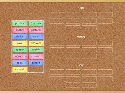 Gold Experience B2 - Unit 5 - SUFFIXES