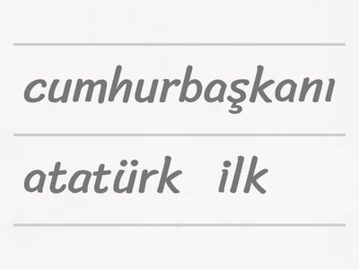 TÜRKÇE 5.SINIF KELİME ÇORBASI 