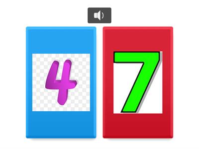 NUMBERS 1-10 ( 3rd LEVEL )