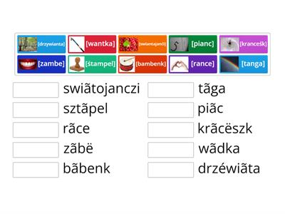 Wëmòwa wërazów ze zwãkã ã - [an]