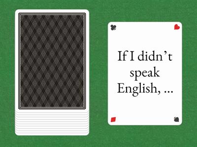 First and second conditionals