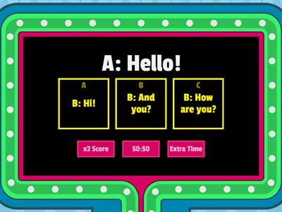 Greetings and Introductions