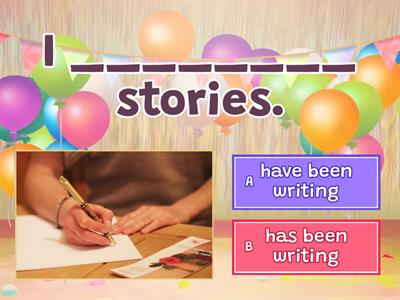 Present Perfect Continuos 