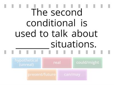 Second Conditional
