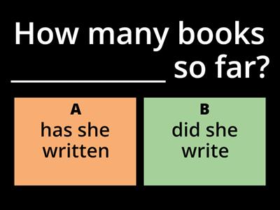 Past Simple or Present Perfect | Exercise 3 | Perfect English Grammar