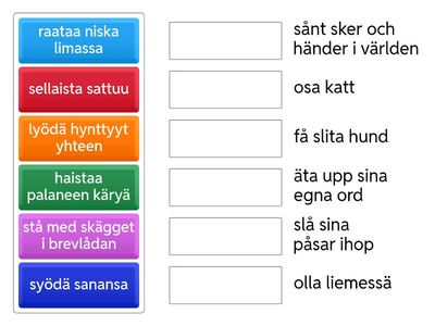 Svenska idiom