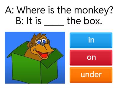Prepositions (In, On, Under)