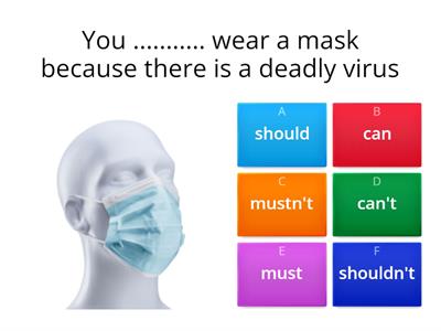 Modals - can, must, should 1