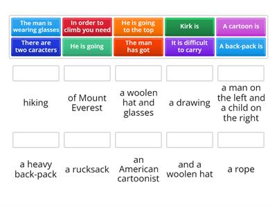 Vocabulary The cartoon 