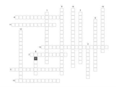 WWI crossword