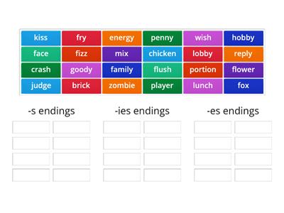 Plural Endings