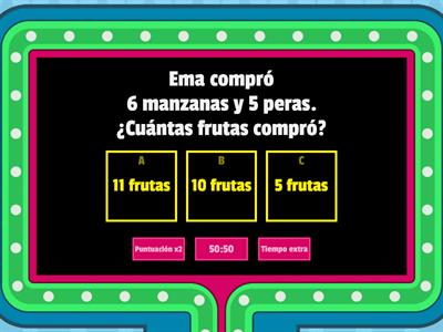 Problemas de sumas y restas