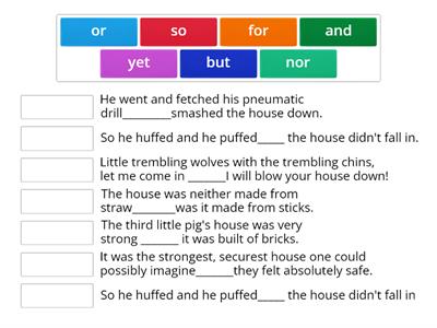 Subordinating Conjunctions