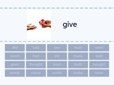 Past Simple Irregular Verbs