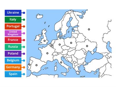 Political Map of Europe