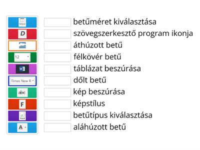 Szövegszerkesztés alapismeretek