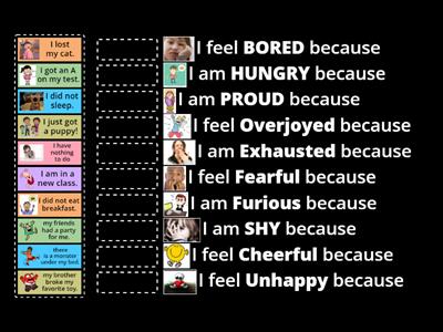 Feelings Sort (Grade 2)