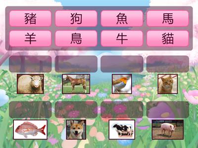 《中文》1-6 動物
