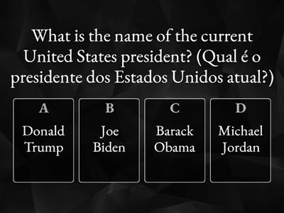 -[ English - General Knowledge quiz ]-