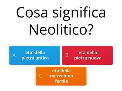 quiz storia classe terza 