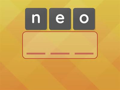 Red Words SET 3 (yellow level)