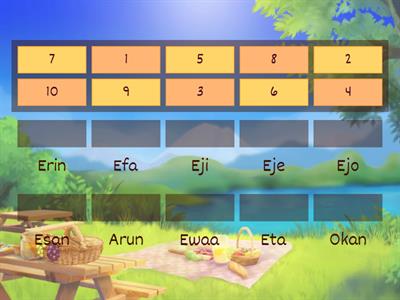 Activity - Numbers 1-10