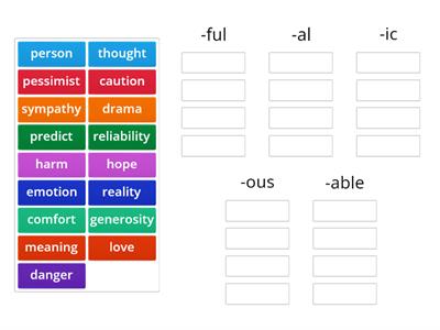 FCE Word Formation