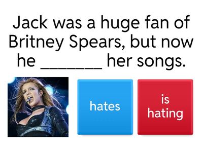 Simple or Continuous? Stative verbs.