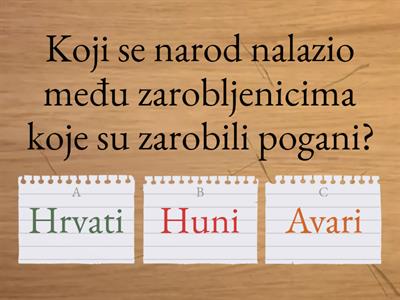 Vjeronaučna olimpijada 2024./2025. - test (osnovna škola)