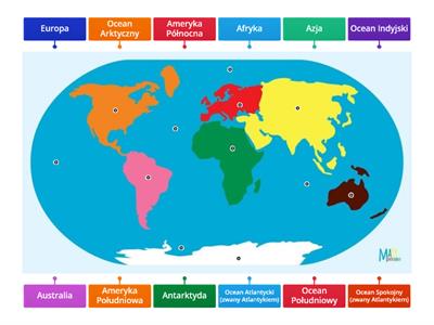 Kontynenty i Oceany KLASA 5