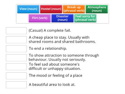 EC B3 M1 2A Reading Vocabulary Match