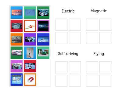 Electric magnetic self-driving flying beehive 4 unit 6 