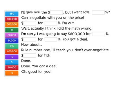 Let´s Make a Deal! A1