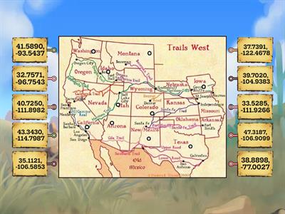 Wild west coordenadas