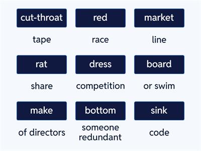 Bus Bench Adv - Mod 1 - collocations