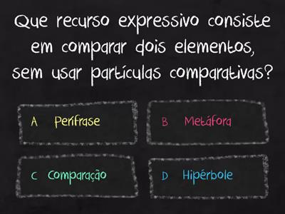 Recursos Expressivos 