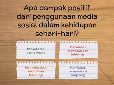 Dampak Sosial Informatika