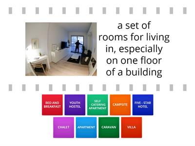 UNIT 8: ACCOMMODATION (zakwaterowanie)