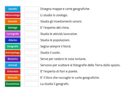 IL GEOGRAFO E I SUOI AIUTANTI