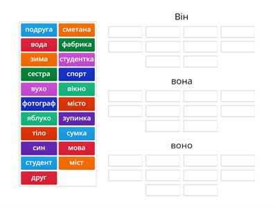 він, вона, воно