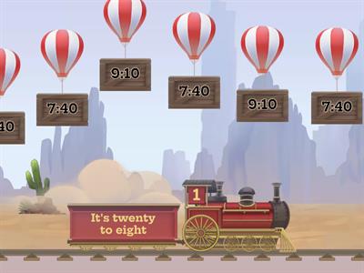  What time is it? Digital clock