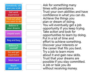 Vocabulary Check Job edition - ispeakLATAM