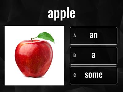 Go Getter 2 Unit 2.2 a/an, some